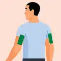 Colocación del Dexcom G7 en la parte superior del brazo